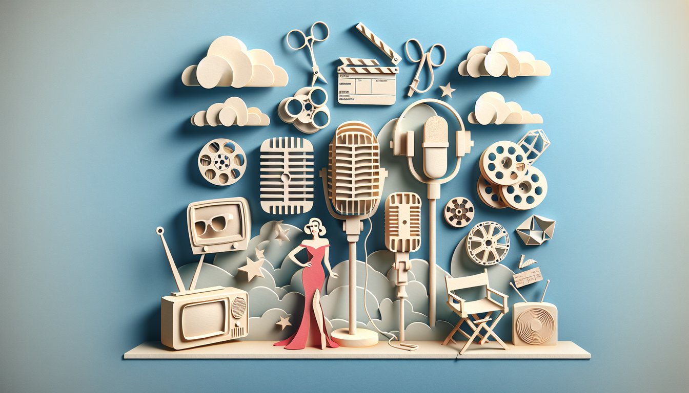 Paper art illustration for Teri Hatcher trivia quiz on sky blue background highlighting iconic roles, memorable moments