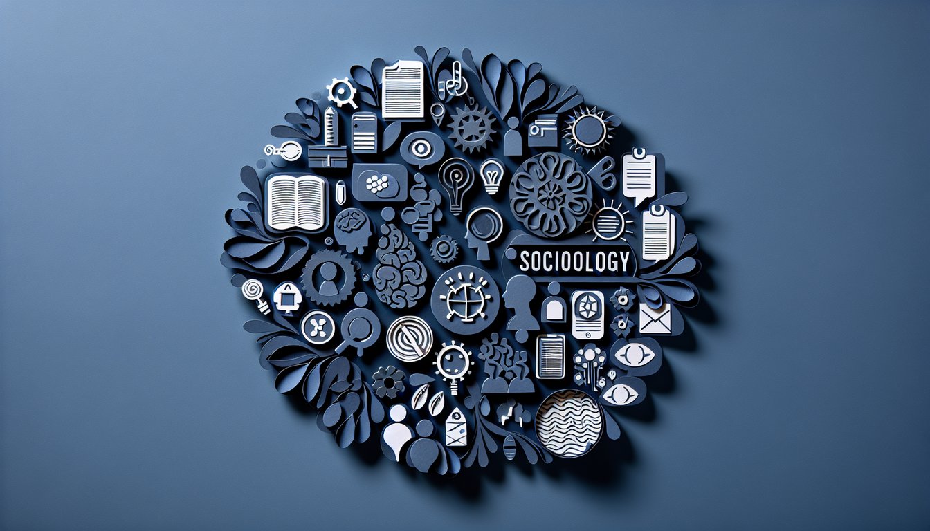 3D voxel art representation of the course Individual Topics in Sociology