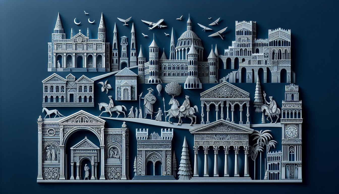 3D voxel art representing the Prob in Comparative History course