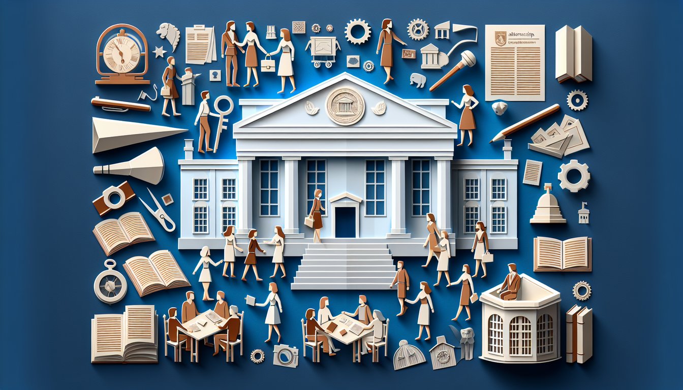 3D voxel art showcasing Internship in Public History course