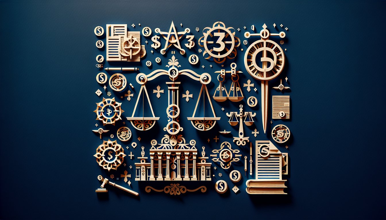 Colorful paper art representing a trivia quiz on Dutch Tax Law Box 3 knowledge