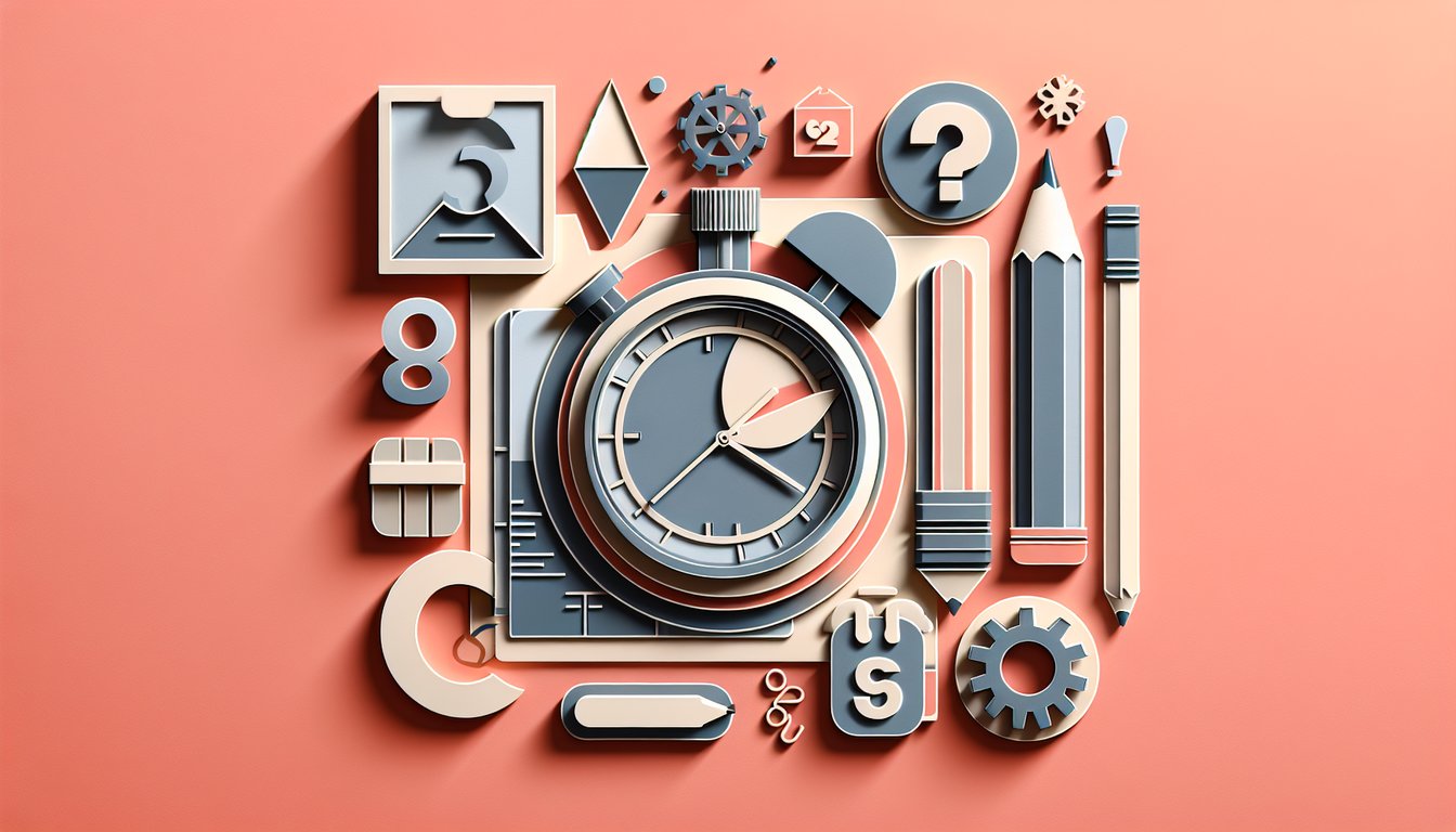 Paper art illustration for Regular Show character quiz on a coral background
