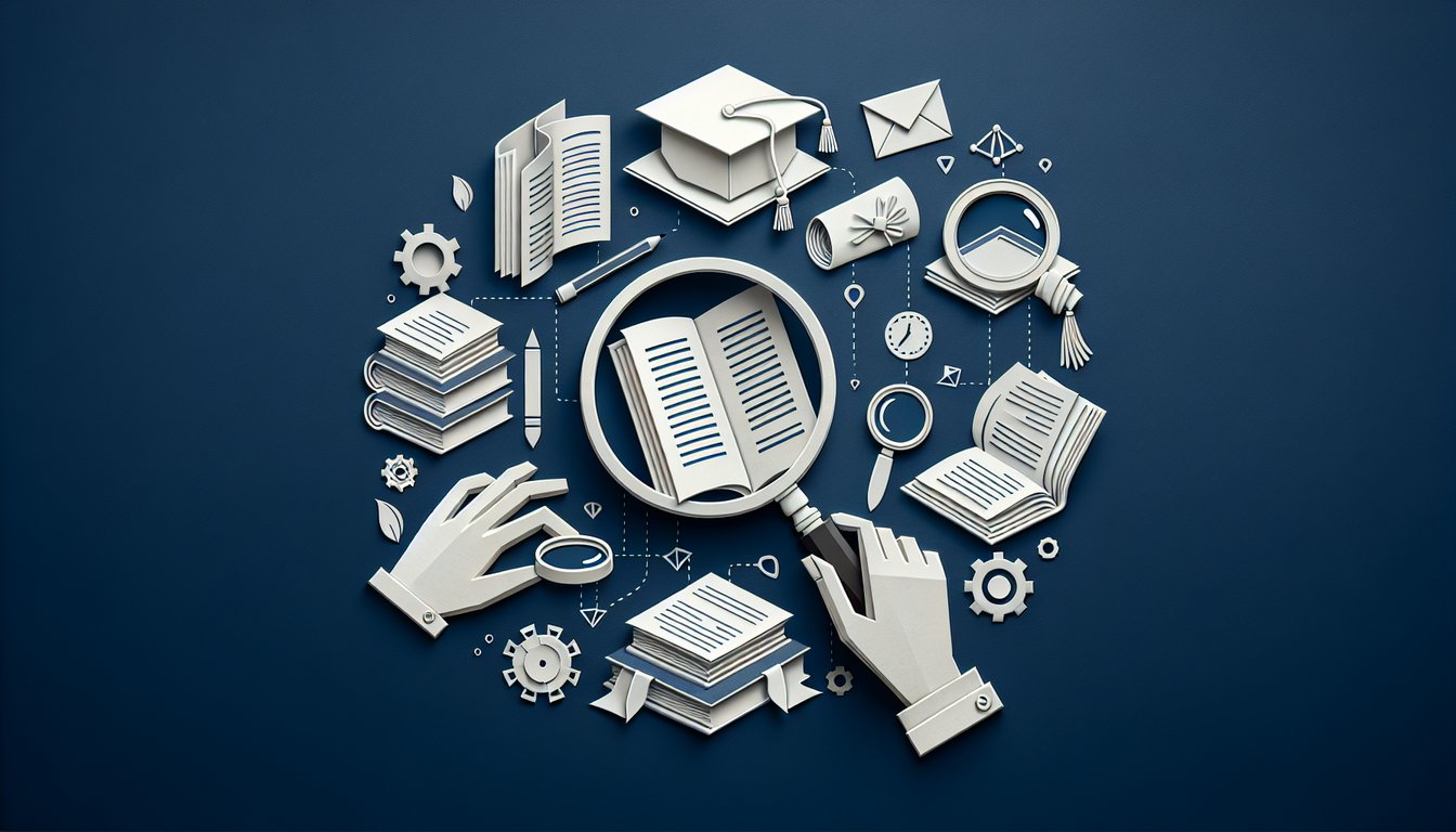 3D voxel art depicting UG Research or Thesis course material