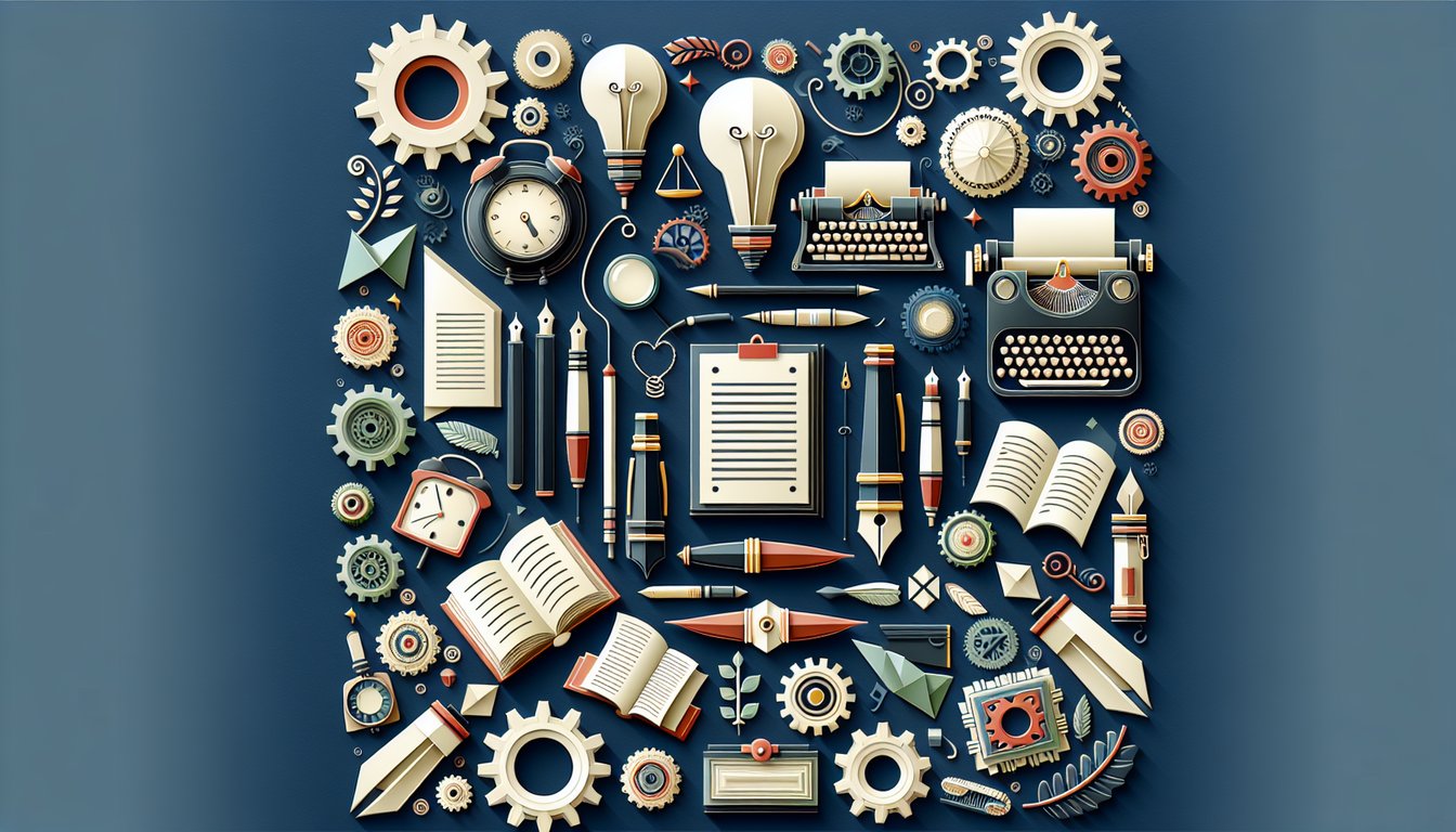 3D voxel art illustrating the Research and Writing Seminar course