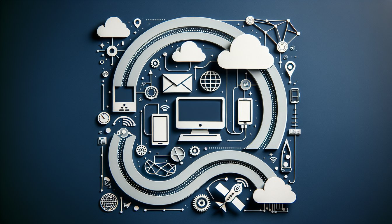 3D voxel art illustrating the course Principles Tech Comm