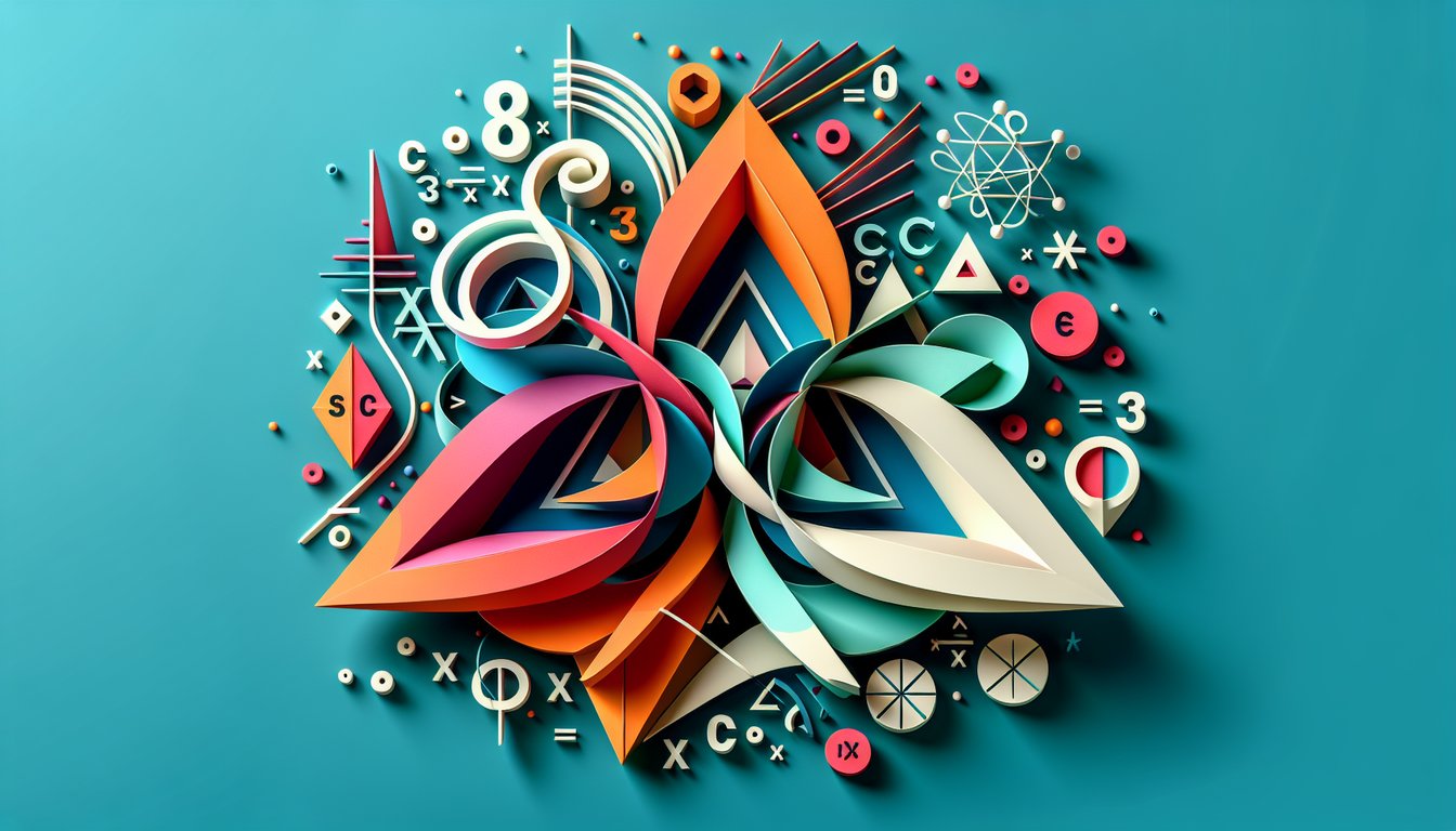 Paper art quiz on teal background with free trig derivative and antiderivative problems csc x cot x sin x cos x challenge
