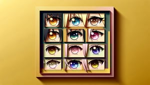 Which Anime Eyes Coloured Are You? Free Quiz