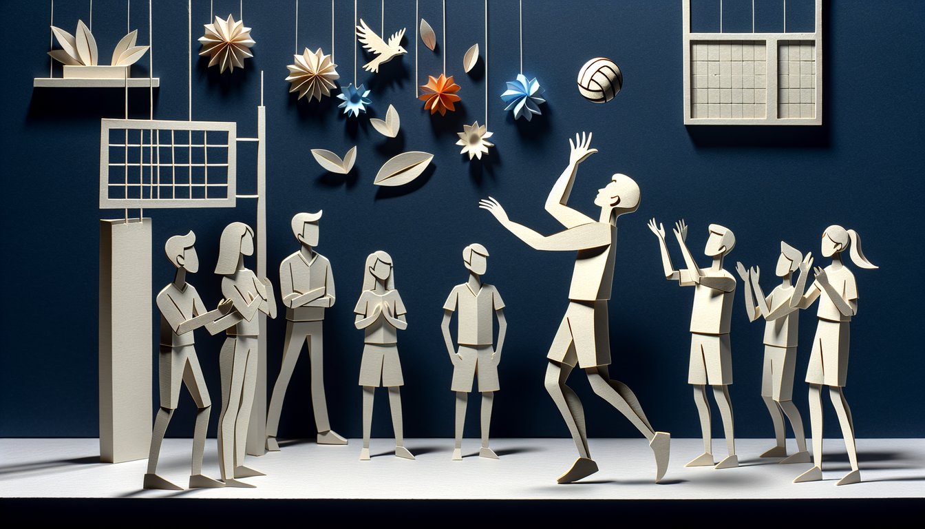 3D voxel art illustrating Secondary Methods in Physical Education course content