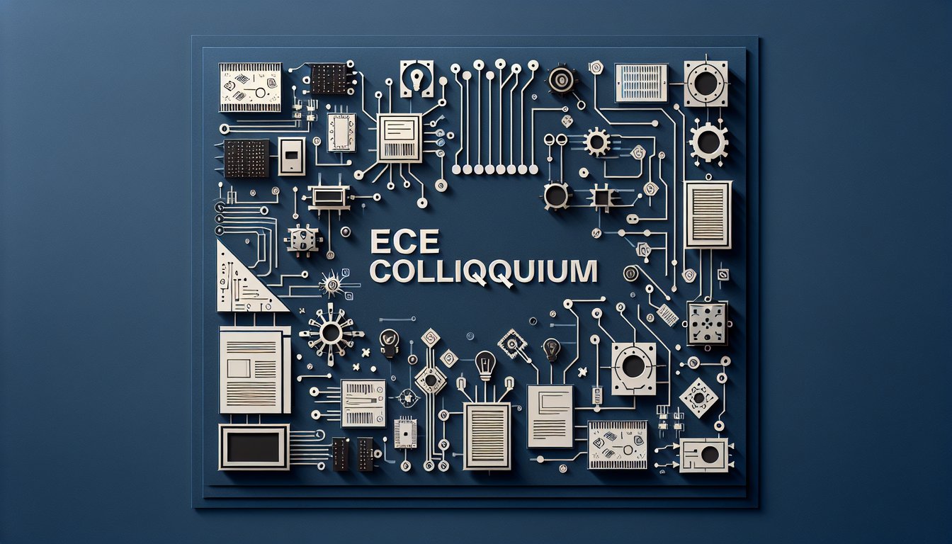 3D voxel art representation of ECE Colloquium course