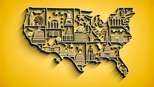 Southeast U.S. States and Capitals Map Quiz