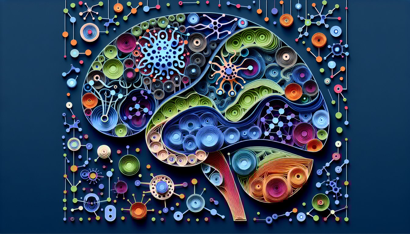 3D voxel art illustrating Interdisciplinary Approaches to Neuroscience II course content