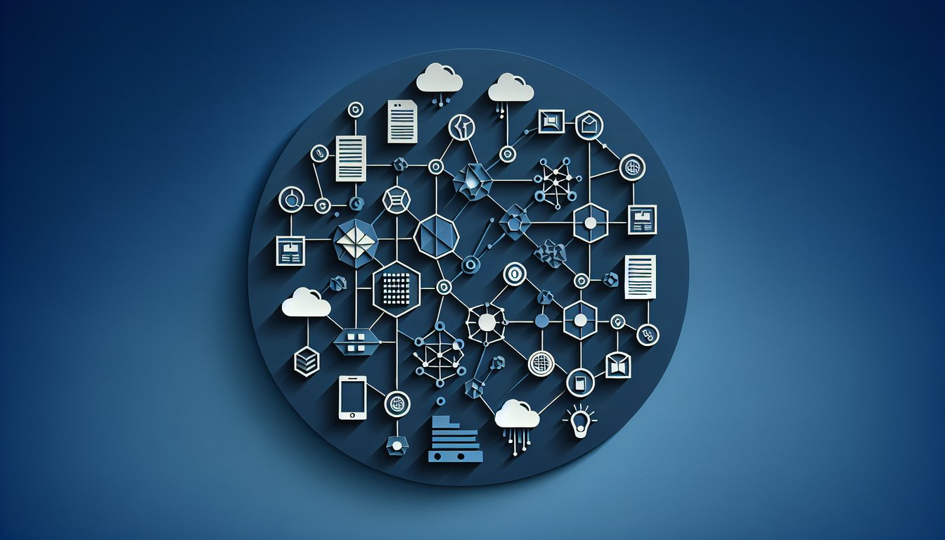 3D voxel art representing Advanced Distributed Systems course material
