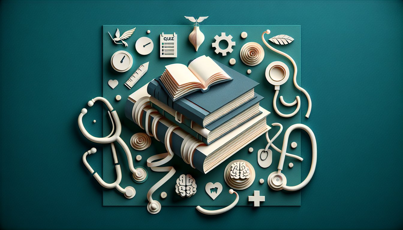 paper art illustration shows quiz on free prefixes and suffixes with focus on suffix ior in medical terms on teal background