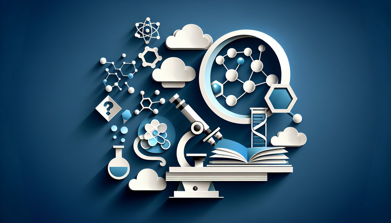 3D voxel art representing Science Education and the Philosophy of Science course