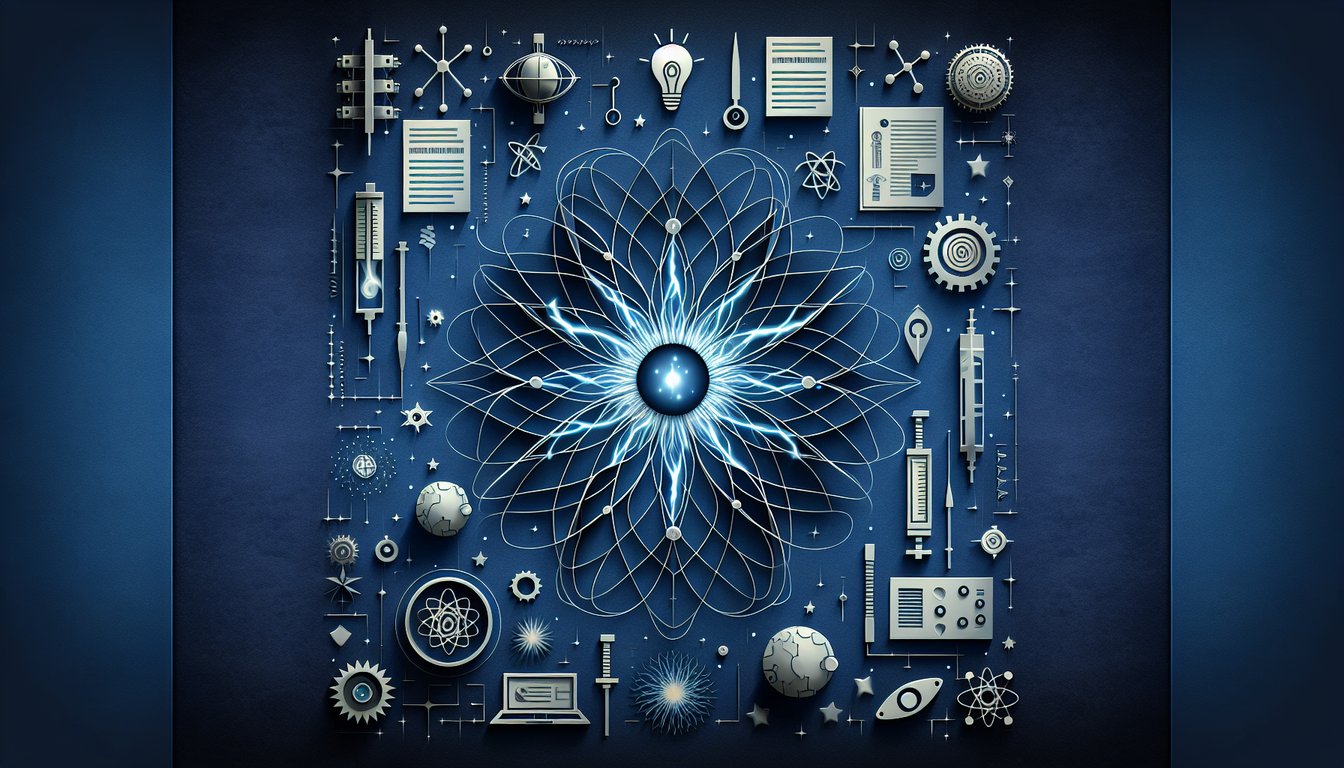 3D voxel art showcasing the concept and study field of Plasma Engineering.