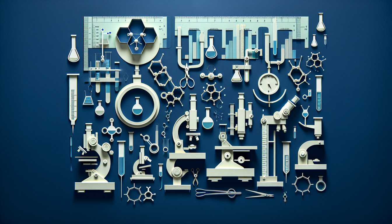 3D voxel art representing the Instrumental Characterization course content