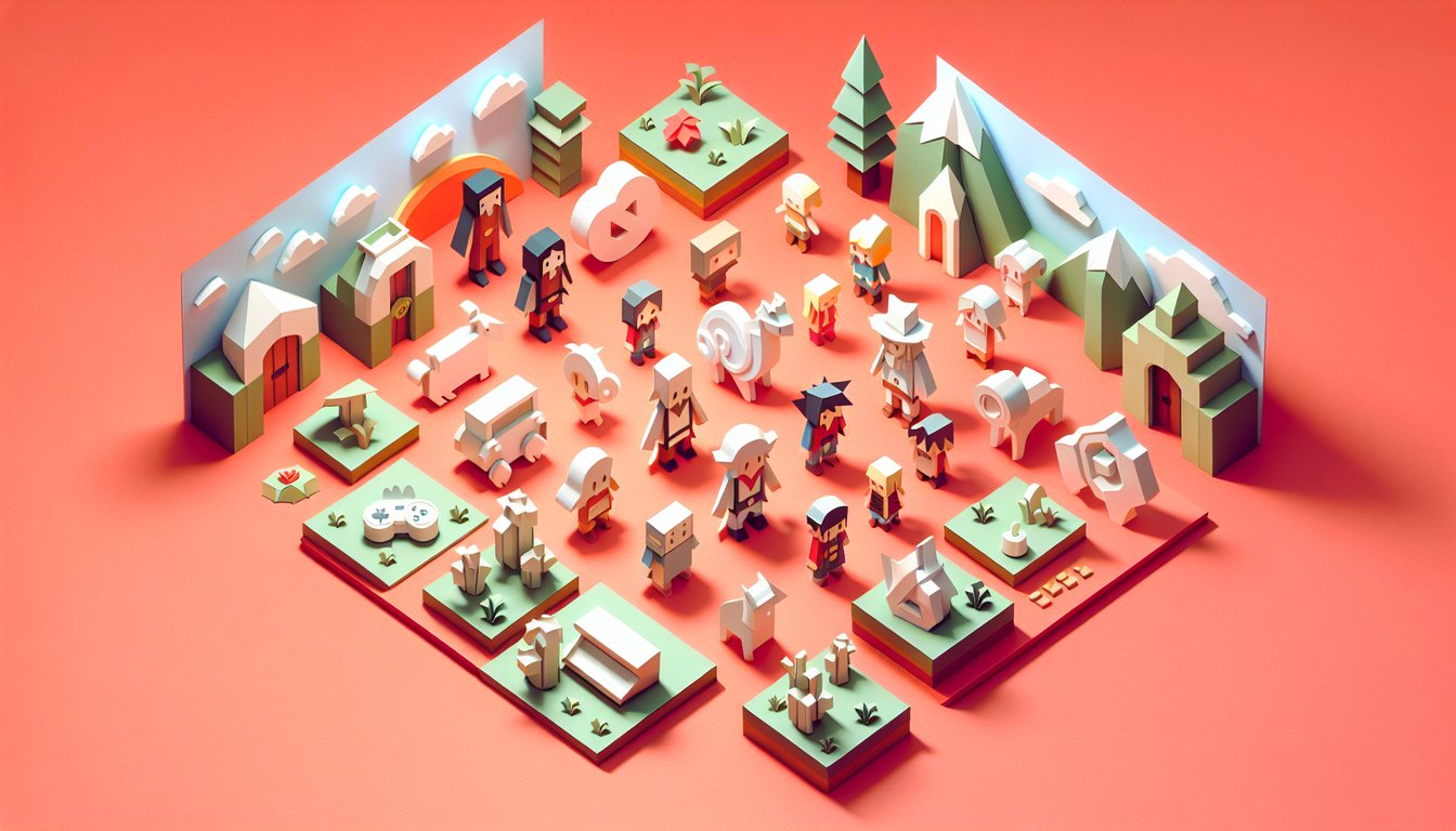 Paper art featuring Mario and classic TTYD partners on coral background inviting free quiz to match your style