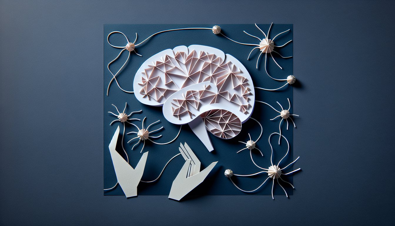 3D voxel art representation of Cognitive Neuroscience course material