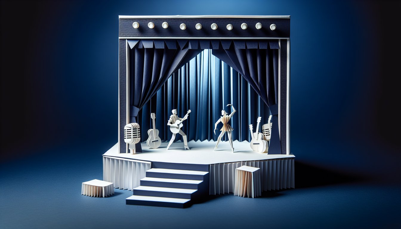3D voxel art showcasing steps from the course Dancing Techniques IV