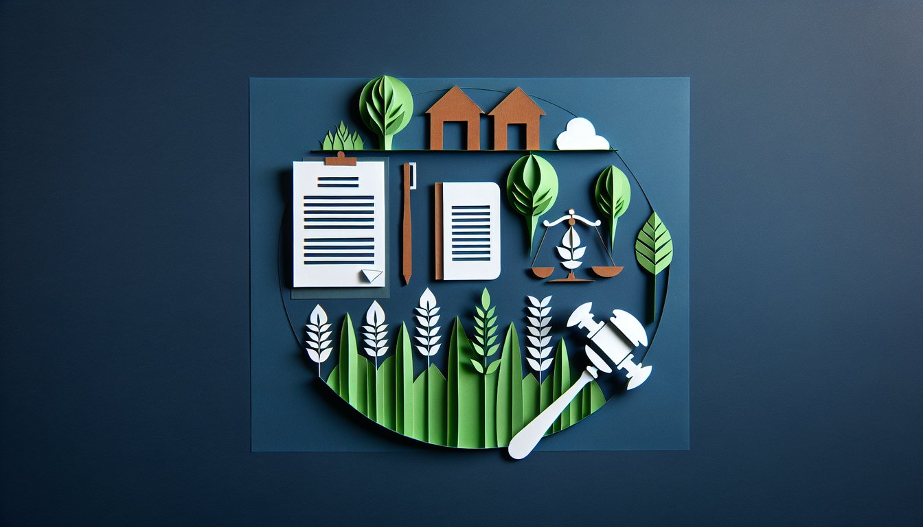 3D voxel art symbolizing Agricultural Law course material