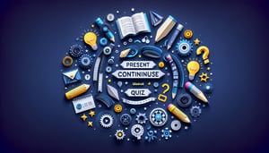 Free Present Continuous Grammar Quiz
