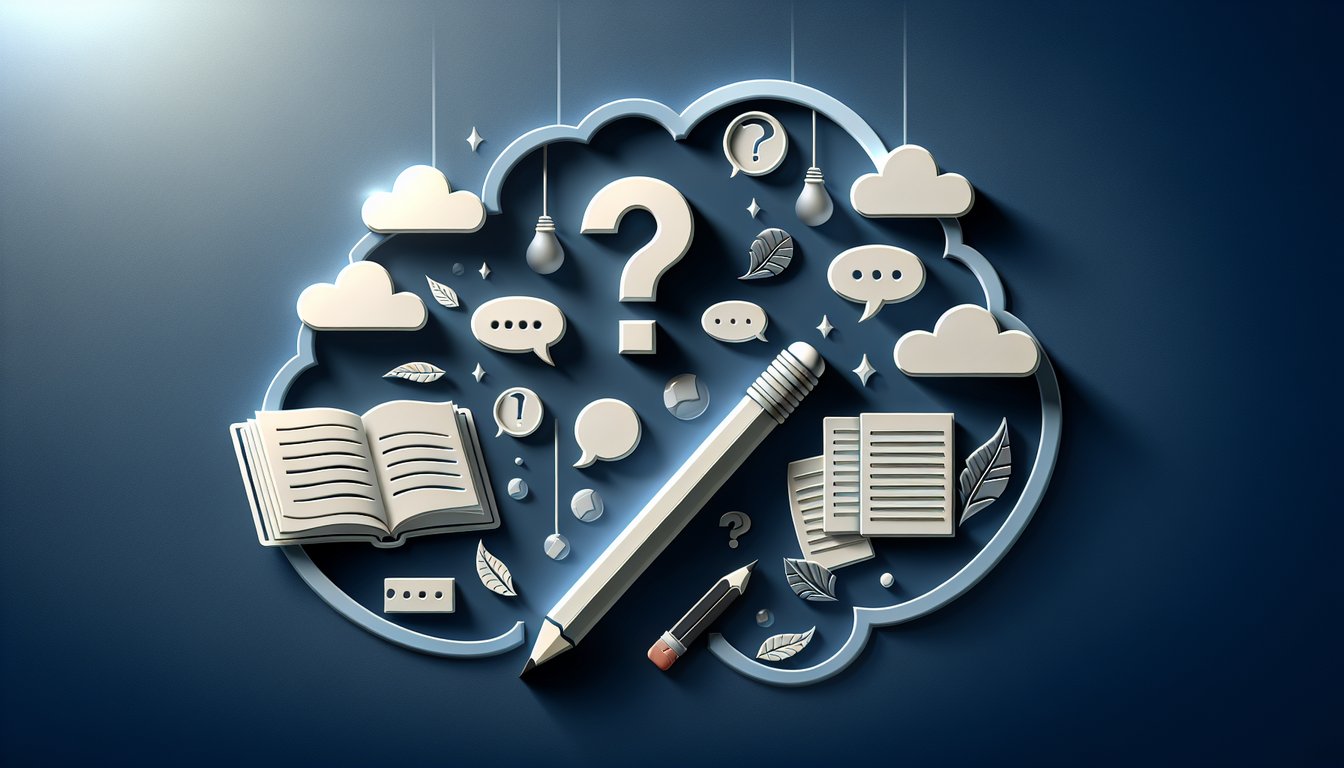 paper art illustration showing misused word pairs like your versus youre, and their versus there on dark blue background