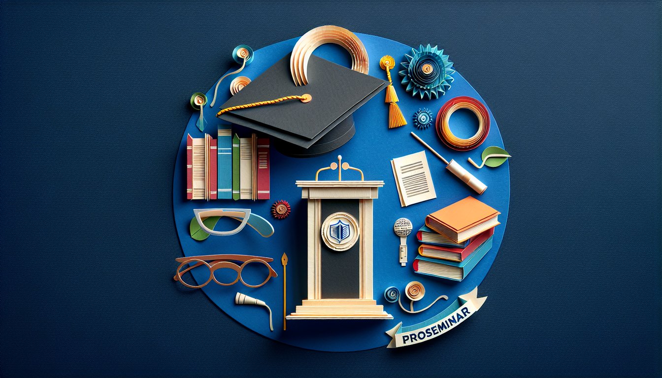3D voxel art illustrating Doctoral ProSeminar course content and discussions.