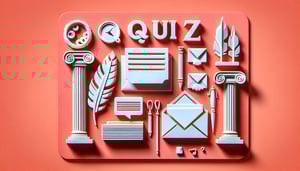Writing Skills Quiz - Letter-Writing Practice (Free)