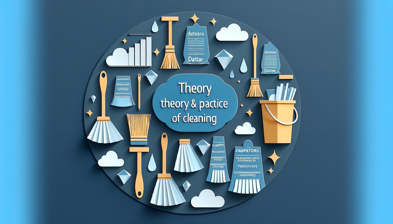 3D voxel art representing Theory and Practice of Data Cleaning course