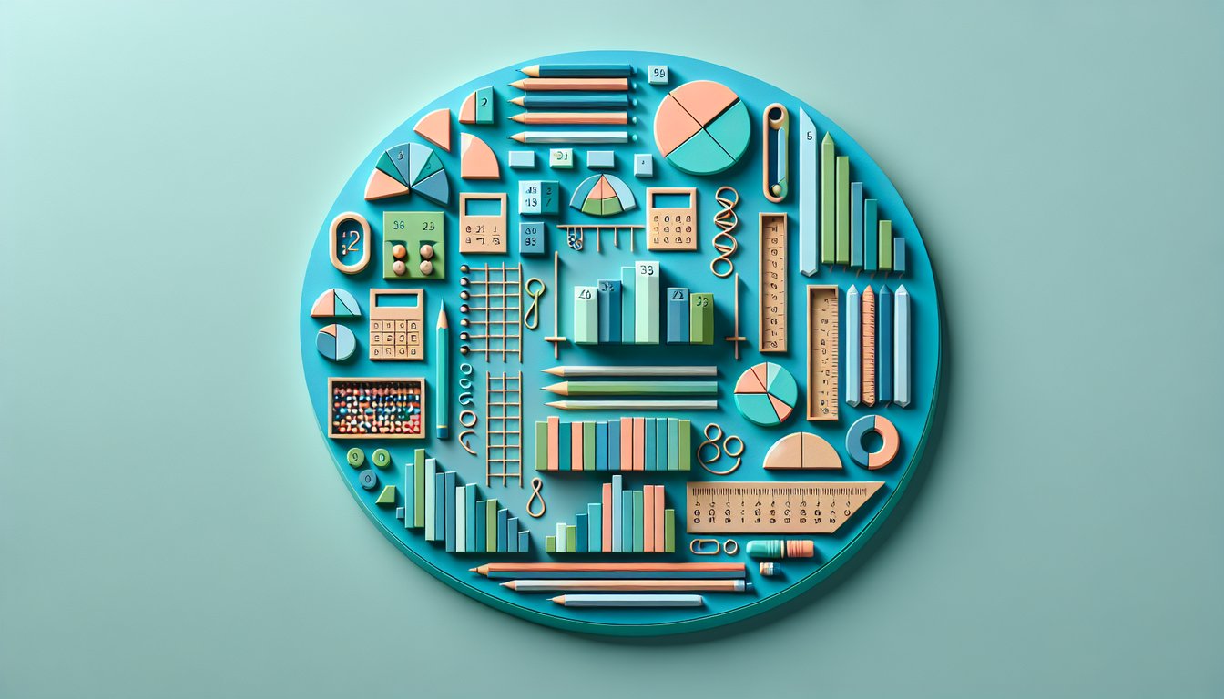 paper art style interactive fractions quiz with greater and less than symbols on teal background