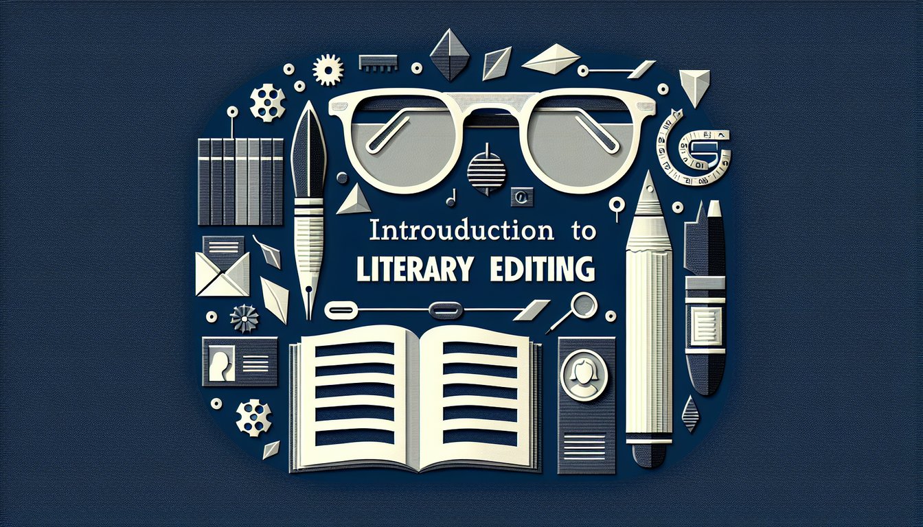 3D voxel art illustrating the Intro to Literary Editing course