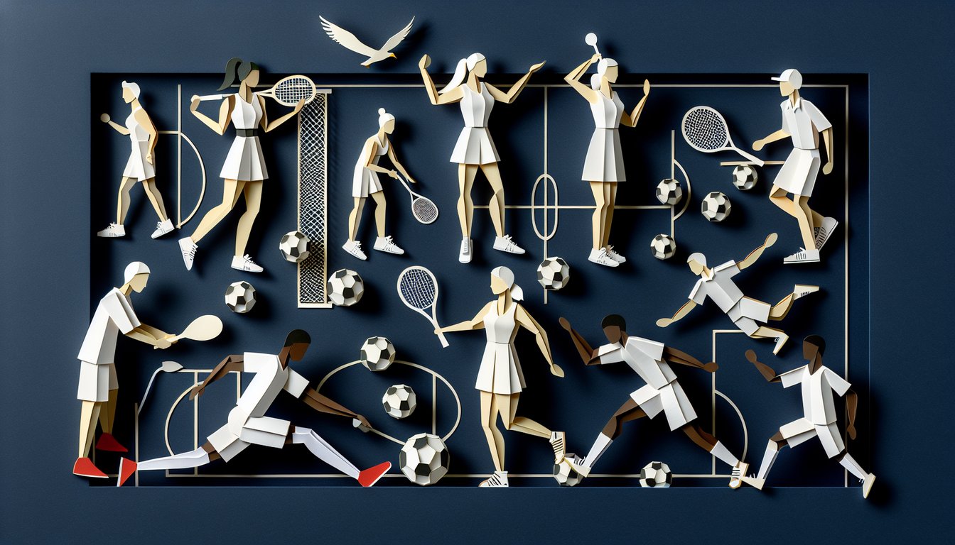 3D voxel art illustrating the concept of Sport and Development course