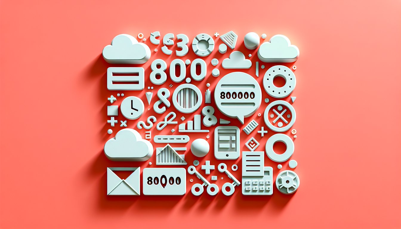 Paper art illustration for a place value and rounding quiz on coral background featuring the number 800000