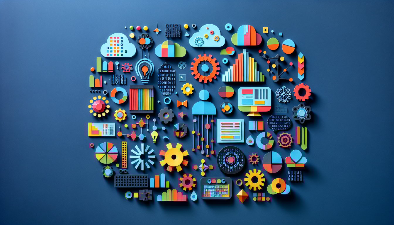 3D voxel art representing Applied Machine Learning course