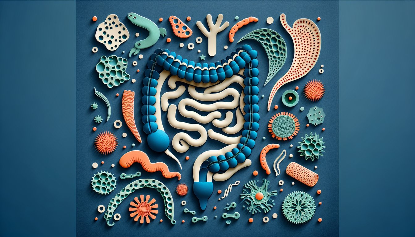 GI Histology Challenge quiz art for medical and undergraduate students exam preparation.