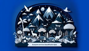 Free Ecosystem Services Classification Quiz