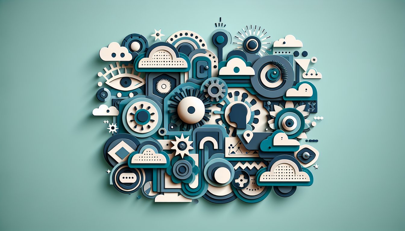 Teal background paper art stacks form bold Am I So Stupid quiz title with playful question marks, lightbulbs, arrows.