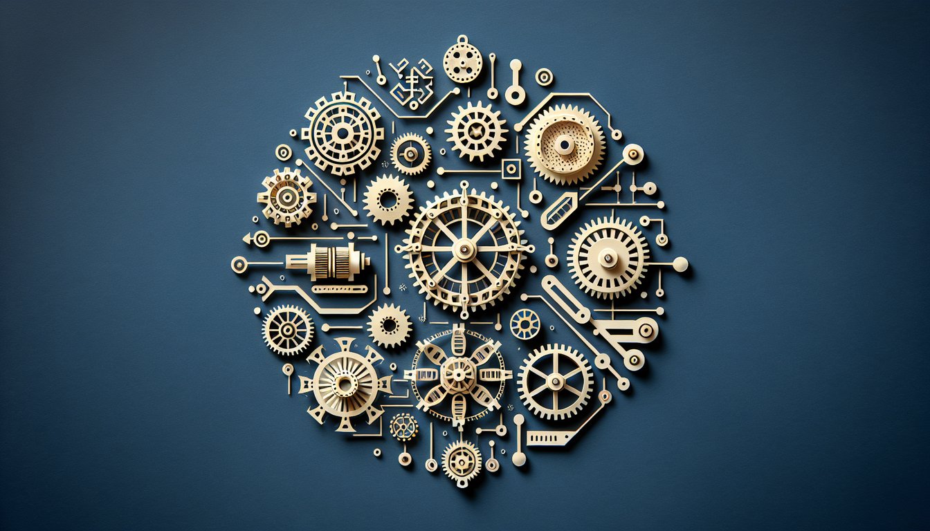 3D voxel art illustrating concepts from the Model and Control Electromechanical Systems course