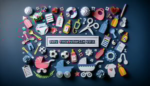 Free Baby Vocabulary Scramble Quiz