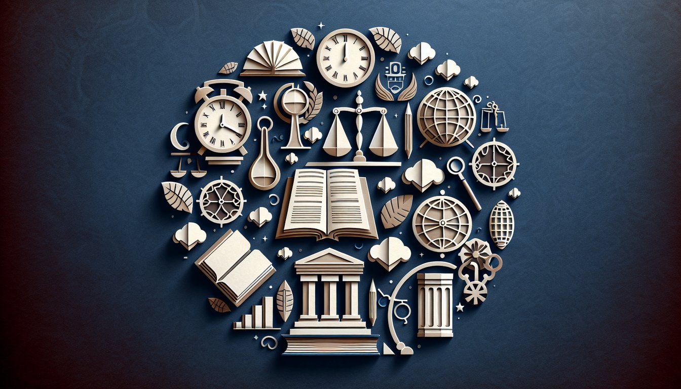 Paper art promoting Social Studies Sprint, a fast-paced interactive quiz for high school students.