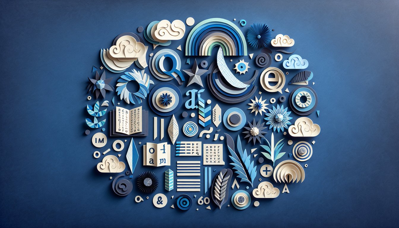 3D voxel art representation of the Elements of Syntax course