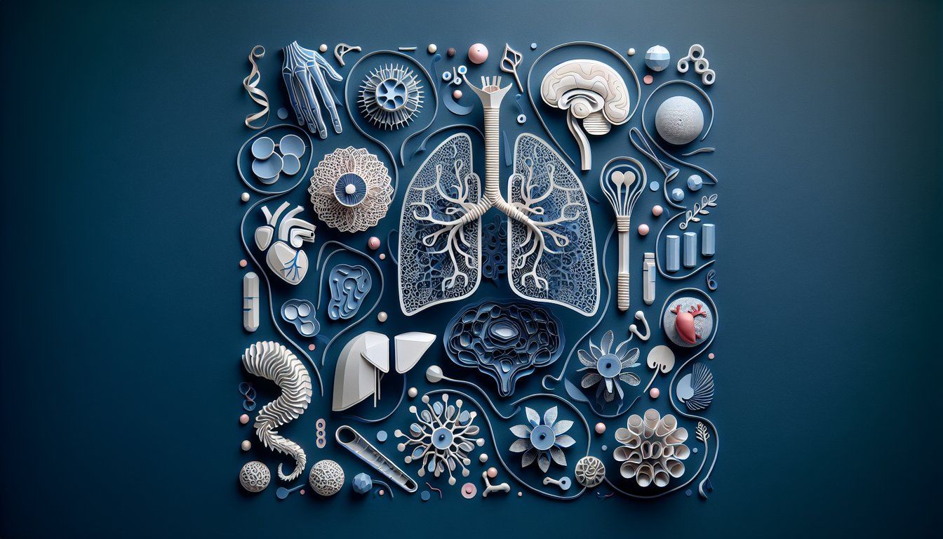3D voxel art illustrating the Advanced Anatomy for Teaching course content
