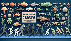 Free Natural Selection Unit Test Review