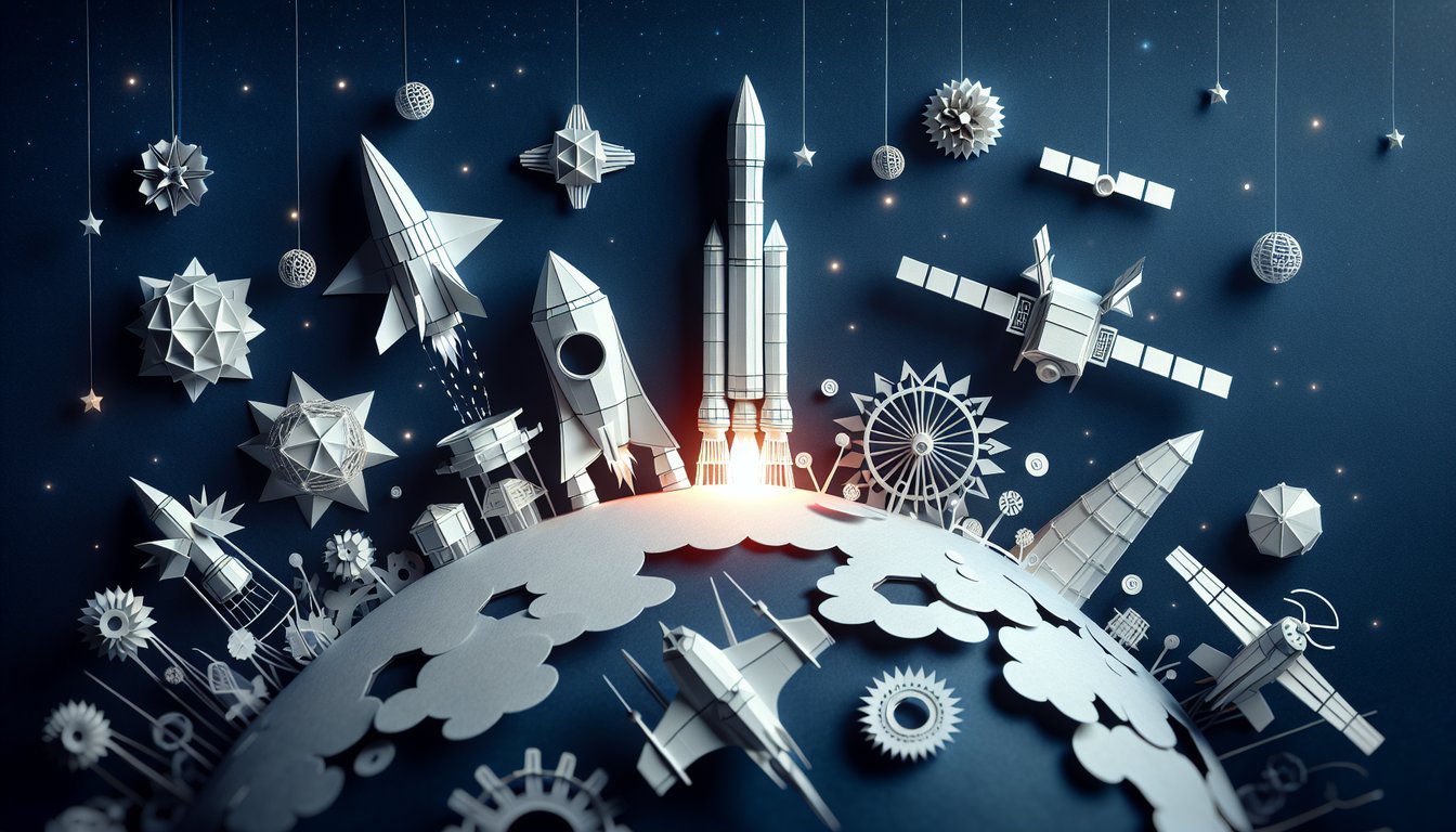 3D voxel art illustrating concepts from Applied Aerospace Structures course