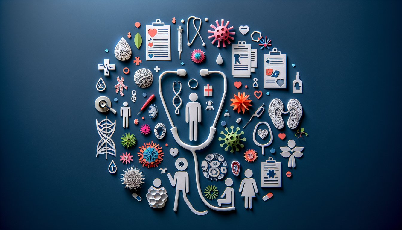 3D voxel art representing Social Medicine and the Normative Body course