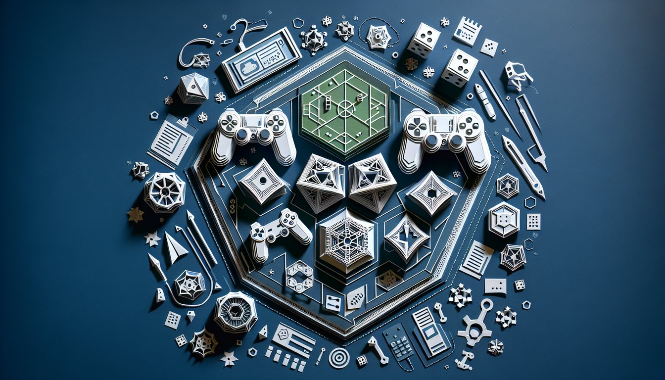 3D voxel art representing Special Topics in Game Studies and Design course