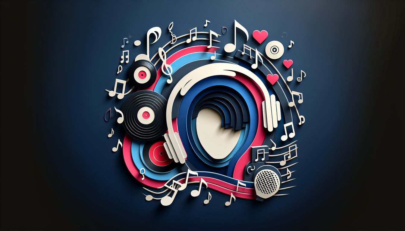 Paper art illustration of Brian McKnight quiz challenge yourself on dark blue background