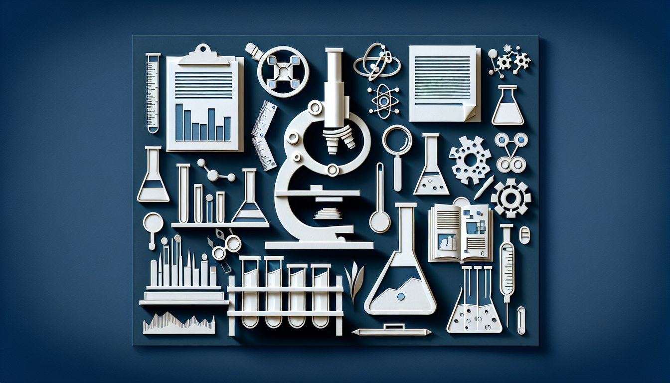 3D voxel art depicting Research Lab Experience in SHS course