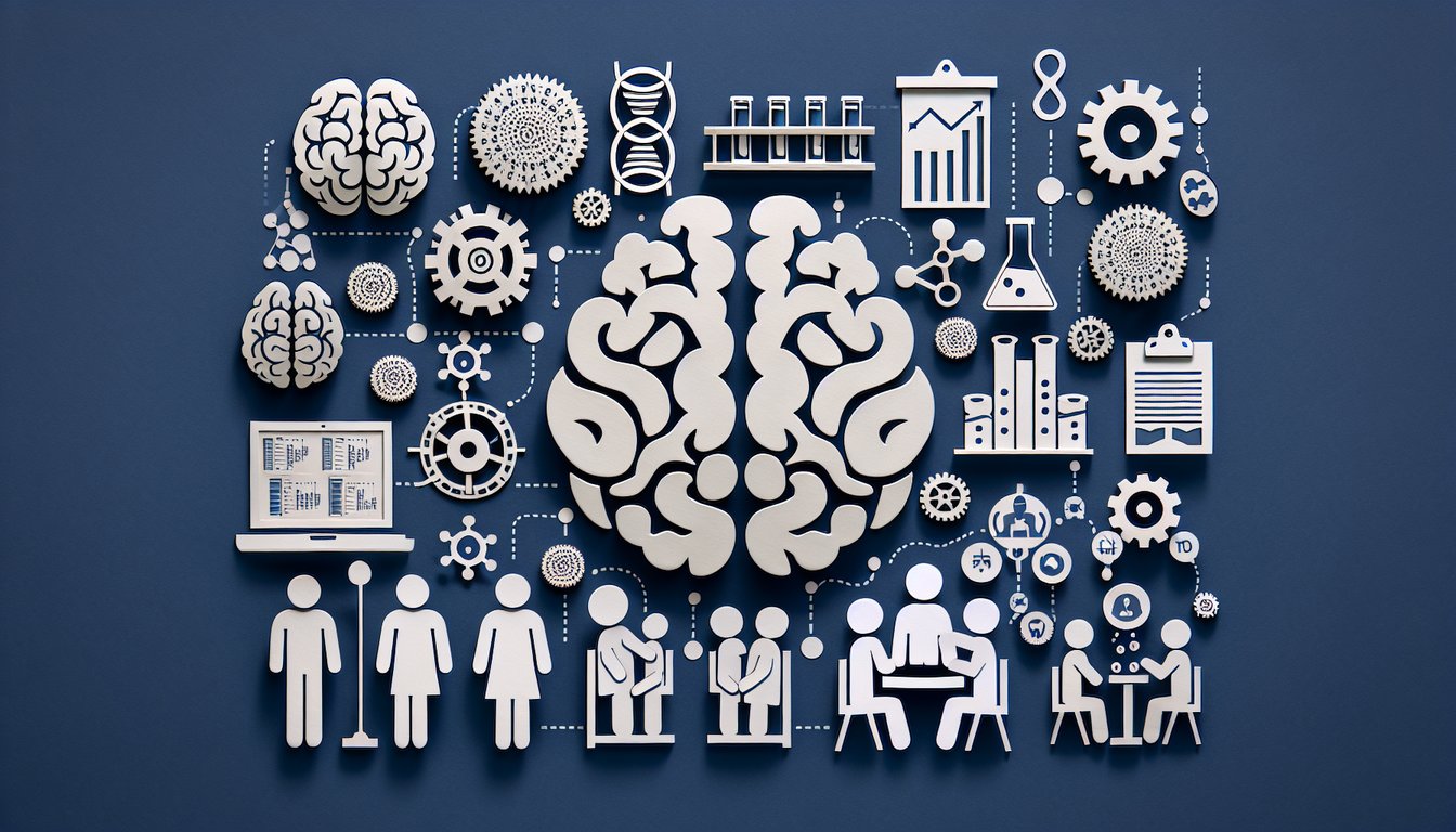 3D voxel art representation of the course Social Psych in Society Lab