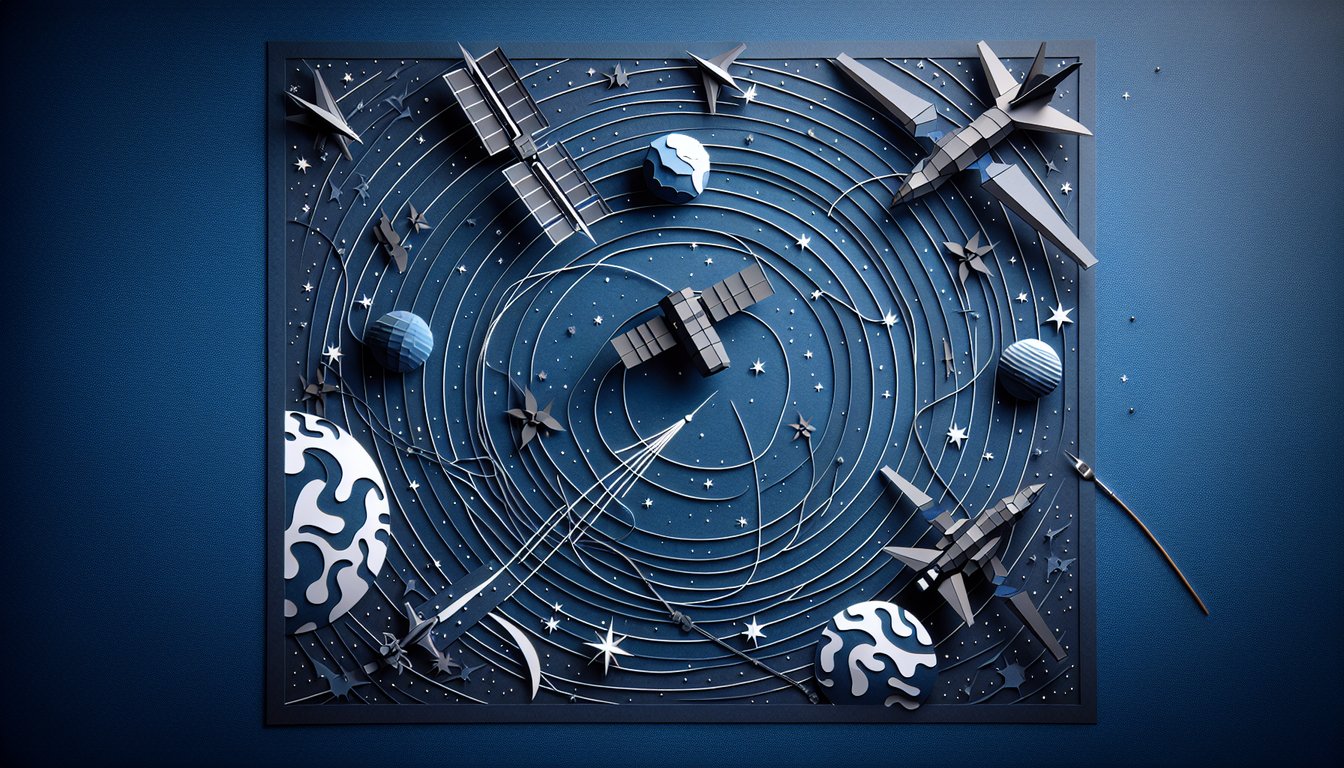 3D voxel art representing Robust and Adaptive Control with Aerospace Applications course
